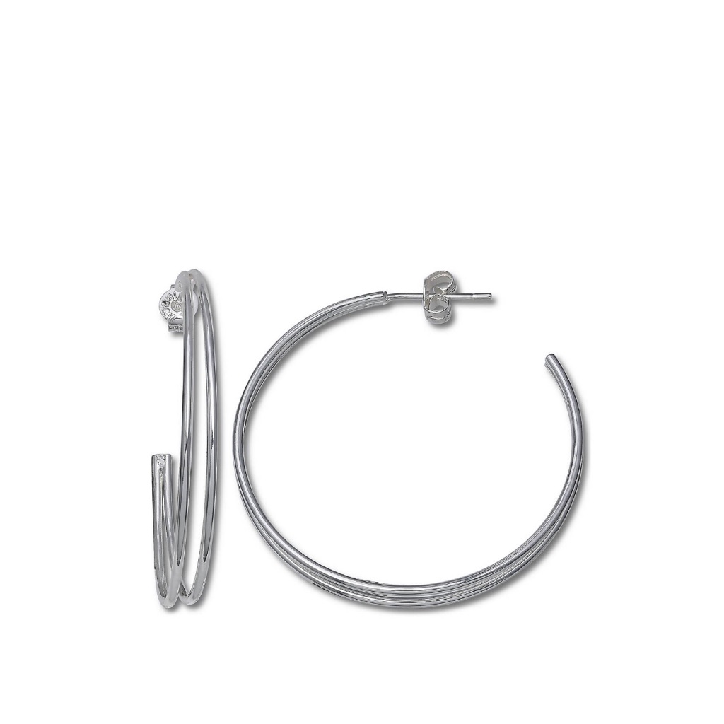 Silverworks C-Hoop Earrings 20$